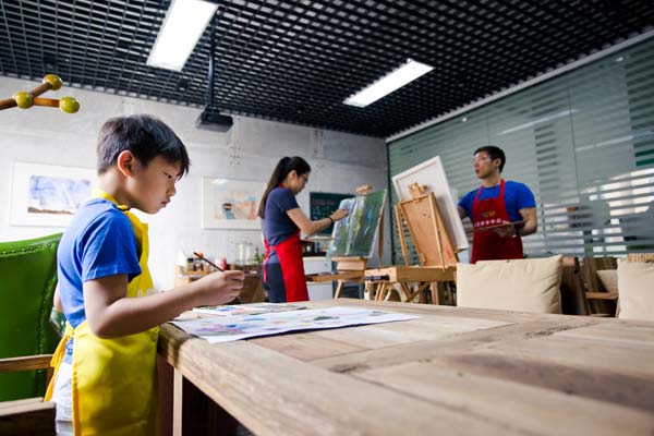 少兒美術加盟費用