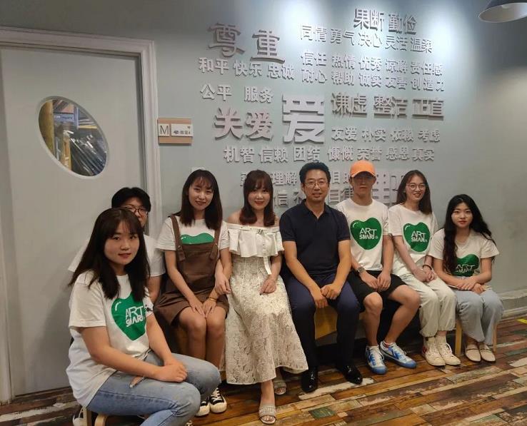 校區負責人合影